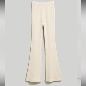 Madewell Ribbed Pull-on Flare Pants L